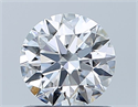Natural Diamond 0.80 Carats, Round with Excellent Cut, D Color, VS2 Clarity and Certified by GIA