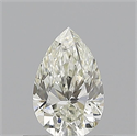 Diamante Natural 0.56 quilates, De pera , Color J, claridad VS1 y certificado GIA