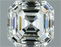 Natural Diamond 1.00 Carats, Asscher with  Cut, I Color, VVS2 Clarity and Certified by IGI