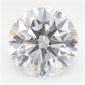 Lab Grown Diamond 2.44 Carats, Round with Ideal Cut, D Color, IF Clarity and Certified by IGI