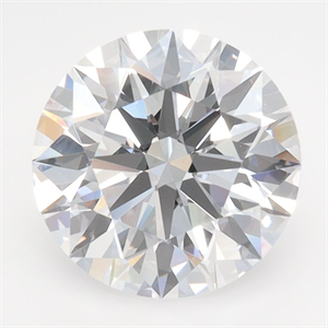 Picture of Lab Grown Diamond 2.44 Carats, Round with Ideal Cut, D Color, IF Clarity and Certified by IGI