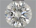 Natural Diamond 0.40 Carats, Round with Excellent Cut, I Color, VS2 Clarity and Certified by IGI