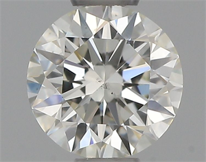 Picture of Natural Diamond 0.40 Carats, Round with Excellent Cut, I Color, VS2 Clarity and Certified by IGI