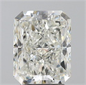 Natural Diamond 3.01 Carats, Radiant with  Cut, I Color, SI1 Clarity and Certified by GIA