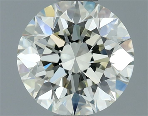 Picture of Natural Diamond 0.90 Carats, Round with Very Good Cut, M Color, VVS2 Clarity and Certified by GIA