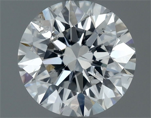 Picture of Natural Diamond 0.70 Carats, Round with Excellent Cut, G Color, I1 Clarity and Certified by GIA