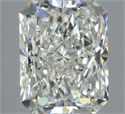 Natural Diamond 1.50 Carats, Radiant with  Cut, I Color, VS1 Clarity and Certified by GIA