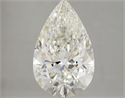 Diamante Natural 4.57 quilates, De pera , Color I, claridad IF y certificado GIA