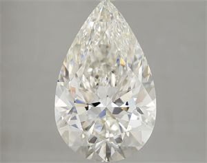 Foto Diamante Natural 4.57 quilates, De pera , Color I, claridad IF y certificado GIA de