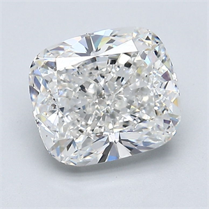 Foto Diamante Natural 2.53 quilates, Del cojín , Color E, claridad VS2 y certificado GIA de