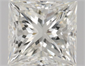 Natural Diamond 0.90 Carats, Princess with  Cut, I Color, VS1 Clarity and Certified by GIA