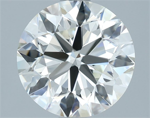 Picture of Natural Diamond 1.90 Carats, Round with Excellent Cut, H Color, VVS2 Clarity and Certified by IGI