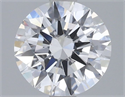 Lab Grown Diamond 1.50 Carats, Round with Excellent Cut, D Color, VVS2 Clarity and Certified by IGI
