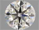 Diamante Natural 0.70 quilates, Redondo , Color I, claridad IF y certificado IGI