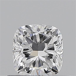 Picture of Natural Diamond 0.50 Carats, Cushion with  Cut, D Color, VVS2 Clarity and Certified by GIA