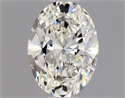 Diamante Natural 0.50 quilates, Ovalado , Color J, claridad VS2 y certificado GIA