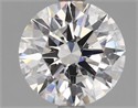 Lab Grown Diamond 1.77 Carats, Round with Ideal Cut, E Color, SI1 Clarity and Certified by IGI