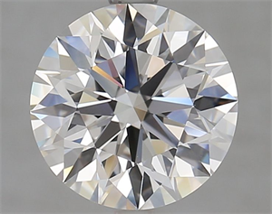 Picture of Lab Grown Diamond 3.00 Carats, Round with Excellent Cut, E Color, IF Clarity and Certified by GIA