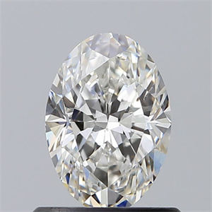Foto Diamante Natural 0.73 quilates, Ovalado , Color G, claridad SI1 y certificado GIA de