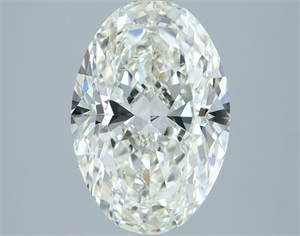 Picture of Natural Diamond 3.03 Carats, Oval with  Cut, I Color, VS2 Clarity and Certified by IGI