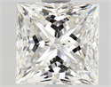 Natural Diamond 1.12 Carats, Princess with  Cut, G Color, VVS2 Clarity and Certified by GIA