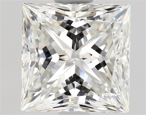 Picture of Natural Diamond 1.12 Carats, Princess with  Cut, G Color, VVS2 Clarity and Certified by GIA