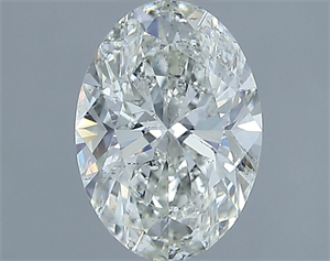 Foto Diamante Natural 1.25 quilates, Ovalado , Color H, claridad SI2 y certificado IGI de