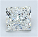 Diamante Natural 2.01 quilates, Princesa , Color I, claridad VS1 y certificado GIA