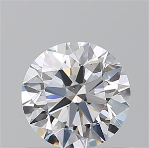 Picture of Natural Diamond 0.70 Carats, Round with Excellent Cut, D Color, VS2 Clarity and Certified by GIA