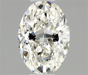 Foto Diamante Natural 0.40 quilates, Ovalado , Color H, claridad VS1 y certificado IGI de