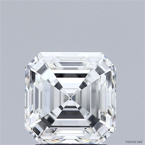 Foto Diamante Natural 2.03 quilates, Asscher , Color I, claridad VS1 y certificado GIA de