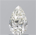 Natural Diamond 1.02 Carats, Pear with  Cut, J Color, VS2 Clarity and Certified by GIA