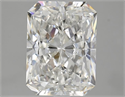 Natural Diamond 3.51 Carats, Radiant with  Cut, G Color, SI2 Clarity and Certified by GIA