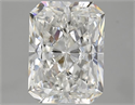 Natural Diamond 3.51 Carats, Radiant with  Cut, G Color, SI2 Clarity and Certified by GIA