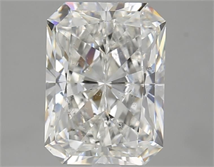 Picture of Natural Diamond 3.51 Carats, Radiant with  Cut, G Color, SI2 Clarity and Certified by GIA