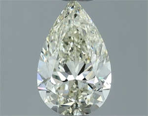 Picture of Natural Diamond 0.60 Carats, Pear with  Cut, J Color, VVS2 Clarity and Certified by IGI