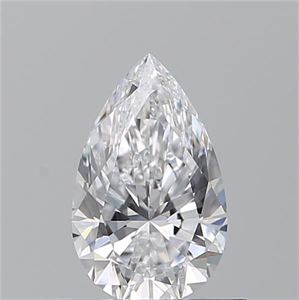 Picture of Natural Diamond 0.70 Carats, Pear with  Cut, D Color, VS1 Clarity and Certified by GIA