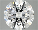Lab Grown Diamond 5.05 Carats, Round with Ideal Cut, E Color, VS2 Clarity and Certified by IGI