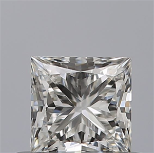 Picture of Natural Diamond 0.50 Carats, Princess with  Cut, G Color, VVS1 Clarity and Certified by GIA