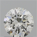Diamante Natural 0.71 quilates, Redondo , Color I, claridad VS2 y certificado GIA