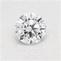 Diamante Natural 1.50 quilates, Redondo , Color D, claridad SI1 y certificado GIA