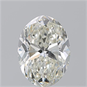Diamante Natural 2.20 quilates, Ovalado , Color J, claridad VVS2 y certificado GIA