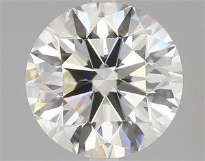 Picture of Natural Diamond 3.01 Carats, Round with Excellent Cut, G Color, VVS2 Clarity and Certified by IGI
