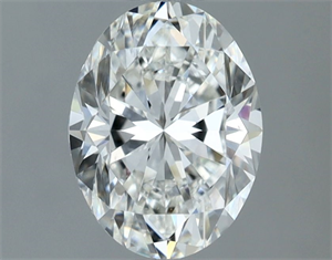 Picture of Natural Diamond 1.21 Carats, Oval with  Cut, G Color, VS2 Clarity and Certified by GIA