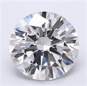 Del inventario de diamantes de laboratorio, 8.12 quilates, Redondo , Color E, claridad VS2 y certificado IGI