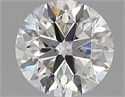 Natural Diamond 0.71 Carats, Round with Very Good Cut, G Color, SI1 Clarity and Certified by GIA