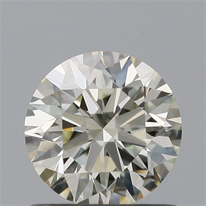 Foto Diamante Natural 0.71 quilates, Redondo , Color K, claridad VVS2 y certificado IGI de