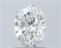 Diamante Natural 0.80 quilates, Ovalado , Color E, claridad SI1 y certificado GIA