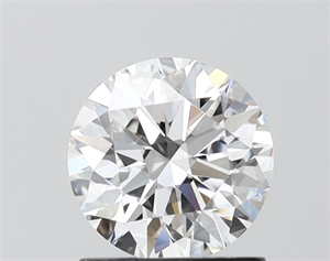 Picture of Lab Grown Diamond 1.04 Carats, Round with Ideal Cut, D Color, VVS1 Clarity and Certified by IGI
