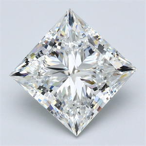 Picture of Natural Diamond 8.02 Carats, Princess with  Cut, G Color, VS2 Clarity and Certified by GIA